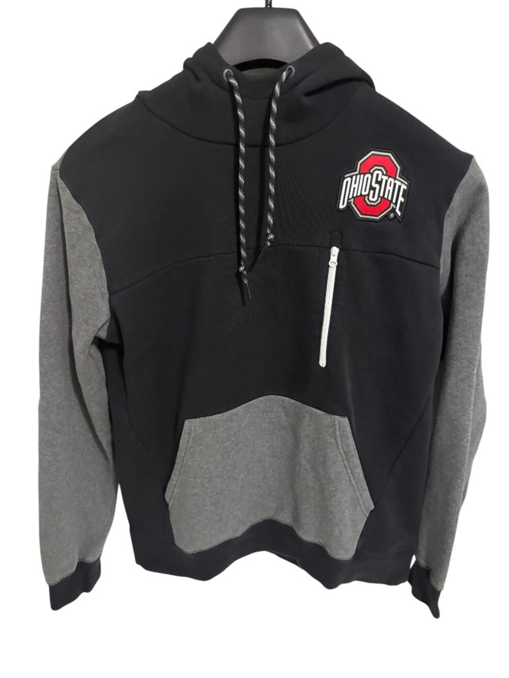 Nike Ohio State Buckeyes Hooded Sweatshirt Size Large Pockets Logo
